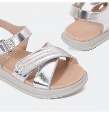 GSM753 Girls Round Toe Flat...