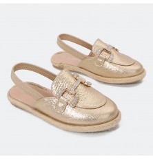 GSM774 صندل مسطح بناتي ذو...