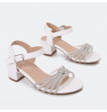 GSM779 صندل بناتي لامع مزين...