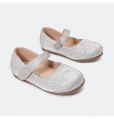 حذاء  بناتي مرصع بالستراس...