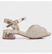 GML1024 صندل كعب بناتي ذو...