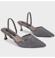 ZSQB100 Shiny Heeled Sandal...