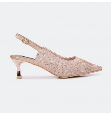 ZSQB101 Luxury tulle sandal...