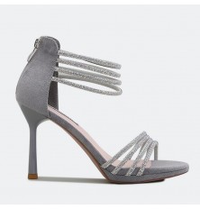 Evening strappy stilettos...