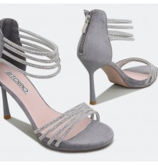 Evening strappy stilettos...