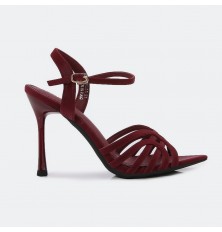 HSQ415 Heel sandal with a...