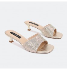 HXQ472 نعال ذو كعب صغير...