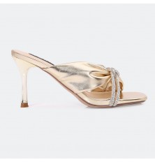 HXQ475 Mid-heeled slippers...