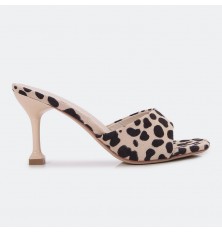 HXQ546 Tiger Pattern Heel...