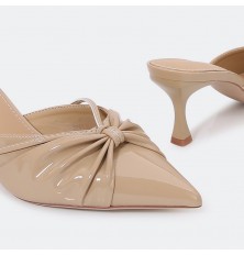 HXQB60 نعال كعب ذو مقدمة...