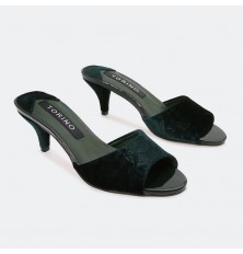 MXQ1868 Heel slippers made...