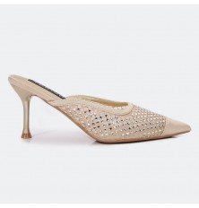 QXQ1728 Tulle part heel...