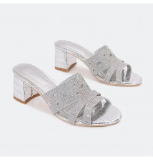 ZXQ1585 نعال ذو كعب عريض...