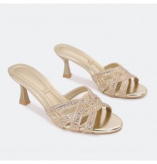 ZXQ1720 plush heel slippers