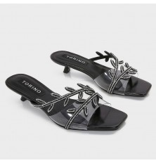 ZXQ2191 نعال كعب قصير مزين...