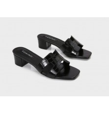 ZXQ2250 نعال كعب قصير أنيق...