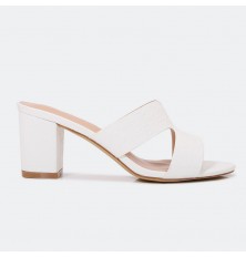 BXQ1765 نعال كعب عريض مريح...