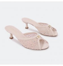 HXQ510 Heel slippers with a...