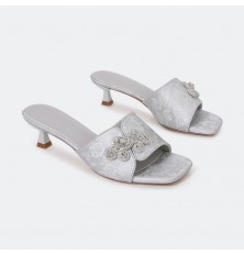 HXQG35 Small heel slippers...