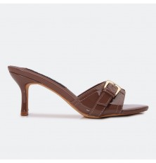 MXQ1872  نعال كعب من الجلد...