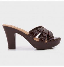 OXQ2228 Platform Slippers...