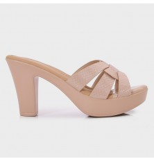 OXQ2229 Platform Slippers...