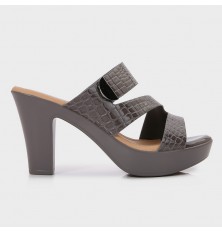 OXQ2232 Platform Heel Slippers