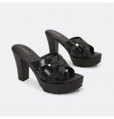 OXQC15 نعال كعب بلاتفورم...