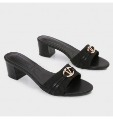 QXQ2166 Wide Heel slippers...