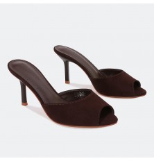 QXQ2415 Heeled slippers...