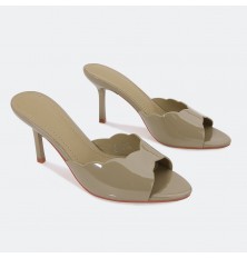 QXQ2417 Shiny Classic Heel...