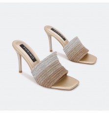 QXQH2 نعال كعب عالي بتصميم...