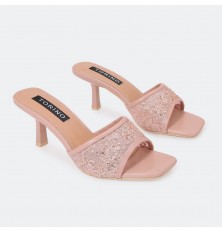 ZXQ1971 Tulle-Embellished...