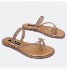 ZX2764 نعال مسطح من حبال...