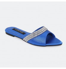 ZX2981 Satin Flat slippers