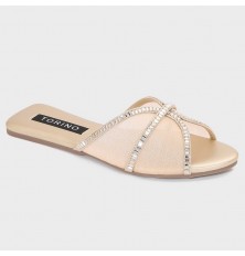 ZX3169 Flat slippers with a...