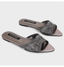 ZX3257 نعال مسطح فخم