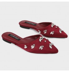 ZXB26 Flat slippers with a...