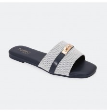 OX3050 flat slippers with a...