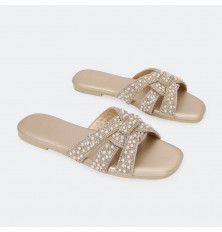 OX3067 نعال مسطح نسائي أنيق...