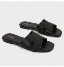 OX3208 Flat Slippers with...