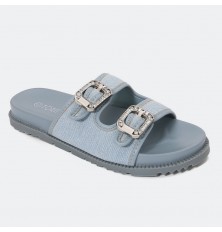 ZX2765 نعال مسطح بحزامين...