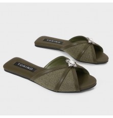 ZX2811 Flat slippers with...