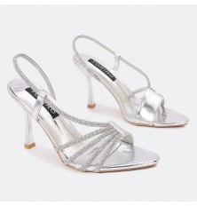 WSQ671 Strass rope stiletto...