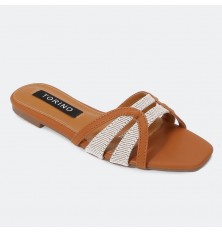 ZX2729 نعال مسطح ذو مقدمة...