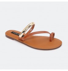 ZX2910 Flat slippers with...