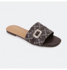 OX2786 نعال مسطح كاجوال...