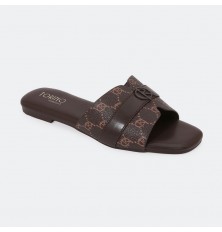 OX2866 Stylish flat slippers