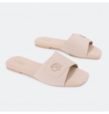 OX2871 Flat slippers that...