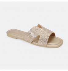 OX3062 Flat slippers...